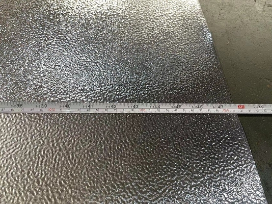 ASTM ASME 冷間圧延された浮彫りにされたアルミニウム コイル 0.12mm - 冷蔵庫のための 1.2mm