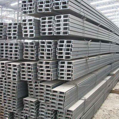 熱浸し加熱Cチャネル鋼 ASTM A36 建物の建設用