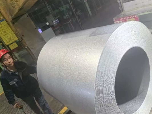 JISG3322 G550 冷式ロールガルバリュー鋼コイル 600mm - 1500mm 幅