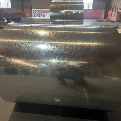JIS G3321 標準ガルバリューム鋼コイル AZ30-AZ150 亜鉛コーティング 0.12mm-2.0mm 厚さ 建設および産業用