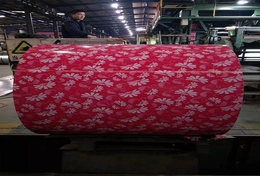0.12MMの堅い金属PPGLの鋼鉄コイル色は電流を通された鋼鉄に塗った