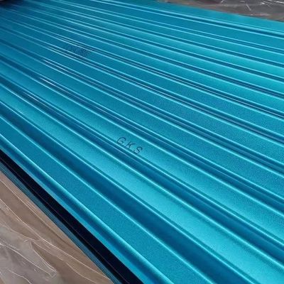 GLの青いPrepainted Galvalumeの鋼鉄は反指紋を巻く