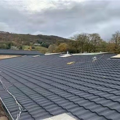 RAL色0.3*420*1340 PPGIはシート、電流を通された金属の屋根ふきシートを波形を付けた