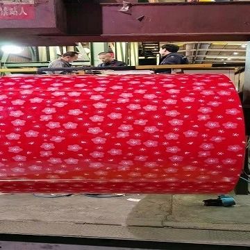 0.12MMの堅い金属PPGLの鋼鉄コイル色は電流を通された鋼鉄に塗った