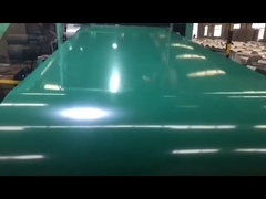 Ppgi/Ppglは前にGalvalumeのコイルを1250mm - 1500mmの幅G550の薄緑色塗った