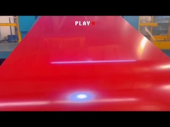 PPGL/PPGI スチールコイル チェリーレッド AFP AKZO & PE PAINT AZ80-AZ180G/m2