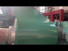 PPGL JISG3322 スチールコイル 白PEコーティング 600-1250mm AZ50 亜鉛