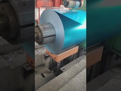 青いガルヴァルム鋼筋の切断プロセス