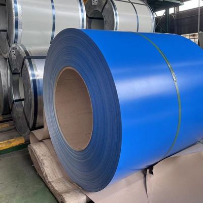 ASTM A755 塗装済みガルバリウム鋼板コイル PVDF コーティング 屋根材・外装材用