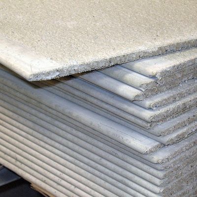 アスベストス自由な18mm繊維のセメントは板板を補強した